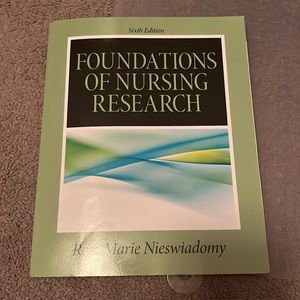 Foundations of nursing research